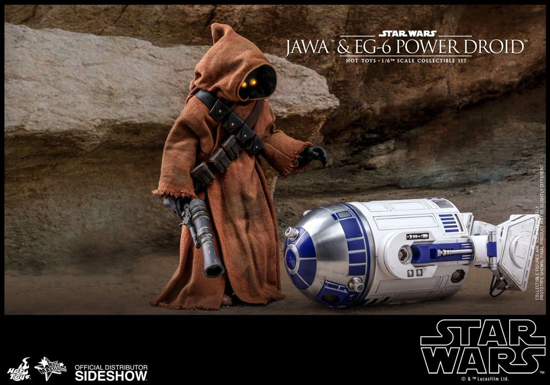 Hot Toys Movie Masterpiece 1/6 Scale Figure - Star Wars Episode IV: A New Hope - Jawa & EG-6 Power Droid Movies / TV / Sports 13 Hot Toys Movie Masterpiece 1/6 Scale Figure - Star Wars Episode IV: A New Hope - Jawa & EG-6 Power Droid Movies / TV / Sports