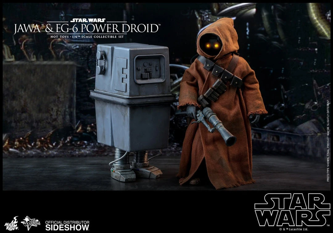 Hot Toys Movie Masterpiece 1/6 Scale Figure - Star Wars Episode IV: A New Hope - Jawa & EG-6 Power Droid Movies / TV / Sports 11 Hot Toys Movie Masterpiece 1/6 Scale Figure - Star Wars Episode IV: A New Hope - Jawa & EG-6 Power Droid Movies / TV / Sports