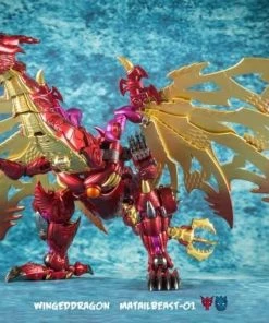 Jiangxing JX Metalbeast 01 Winged Dragon Transformers