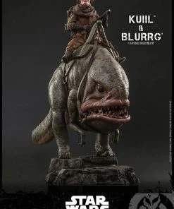 Pre-Orders Hot Toys - Kuiil & Blurrg™ Sixth Scale Figure (The Mandalorian)