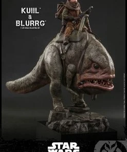 Pre-Orders Hot Toys - Kuiil & Blurrg™ Sixth Scale Figure (The Mandalorian)
