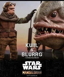 Pre-Orders Hot Toys - Kuiil & Blurrg™ Sixth Scale Figure (The Mandalorian)
