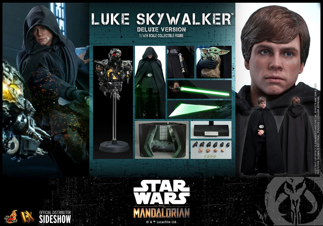 Hot Toys - Luke Skywalker (Deluxe Version) - The Mandalorian 10 Hot Toys - Luke Skywalker (Deluxe Version) - The Mandalorian