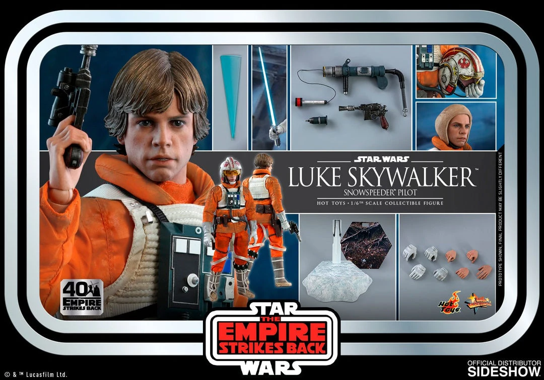 Hot Toys Movie Masterpiece - Star Wars: The Empire Strikes Back 40th Anniversary Collection - Luke Skywalker (Snowspeeder Pilot) 16 Hot Toys Movie Masterpiece - Star Wars: The Empire Strikes Back 40th Anniversary Collection - Luke Skywalker (Snowspeeder Pilot)
