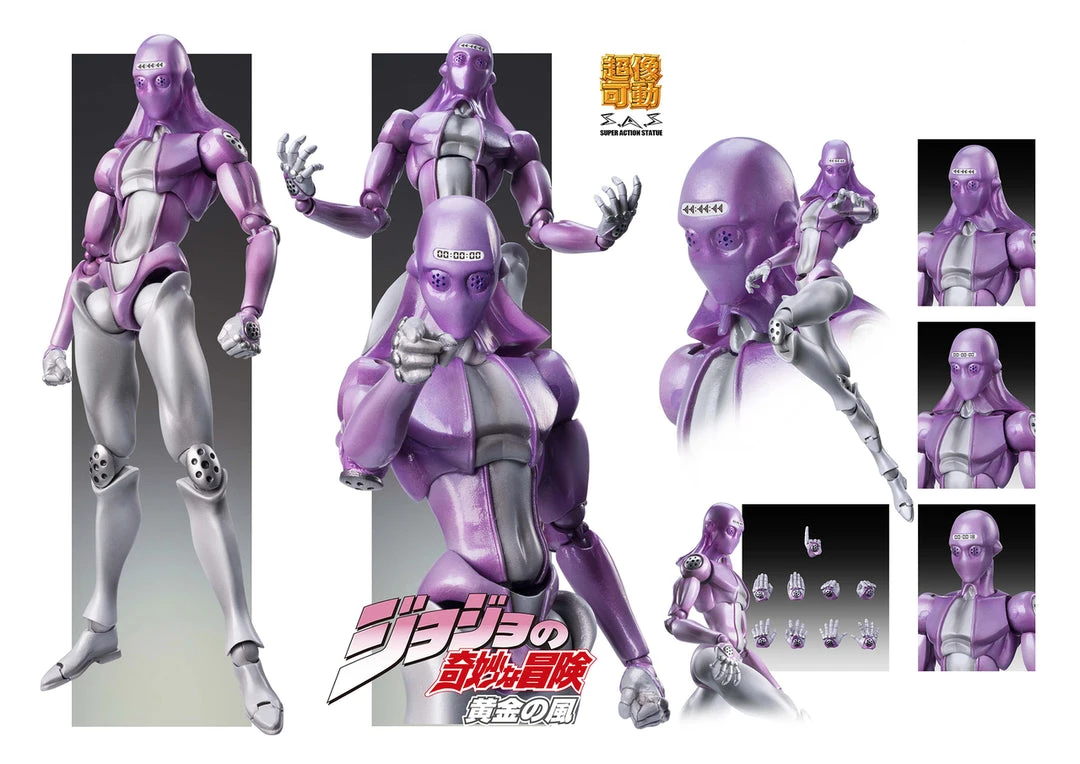 Medicos JoJo's Bizarre Adventure Super Action Statue - Moody Blues (M.B.) 4 Medicos JoJo's Bizarre Adventure Super Action Statue - Moody Blues (M.B.)