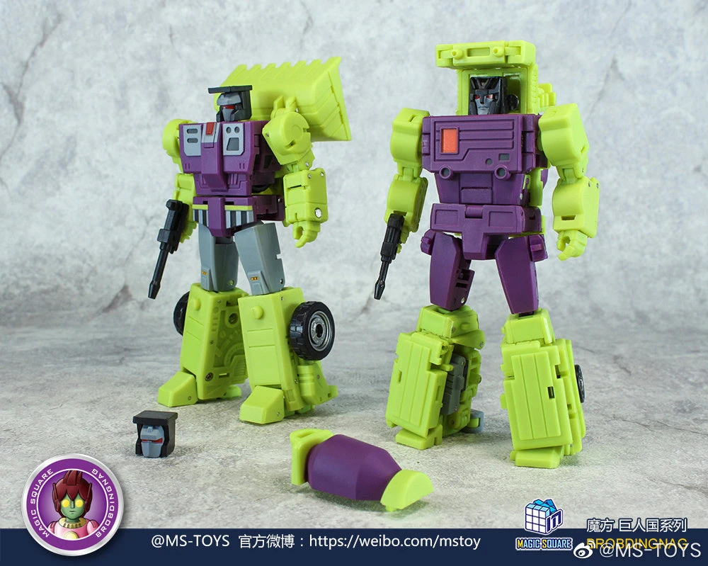 Magic Square MS-B37 & MS-B38 - Shovel Master & Roller Master (2-pack) Transformers 7 Magic Square MS-B37 & MS-B38 - Shovel Master & Roller Master (2-pack) Transformers