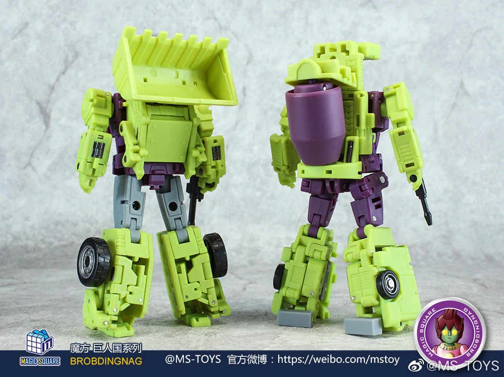 Magic Square MS-B37 & MS-B38 - Shovel Master & Roller Master (2-pack) Transformers 6 Magic Square MS-B37 & MS-B38 - Shovel Master & Roller Master (2-pack) Transformers