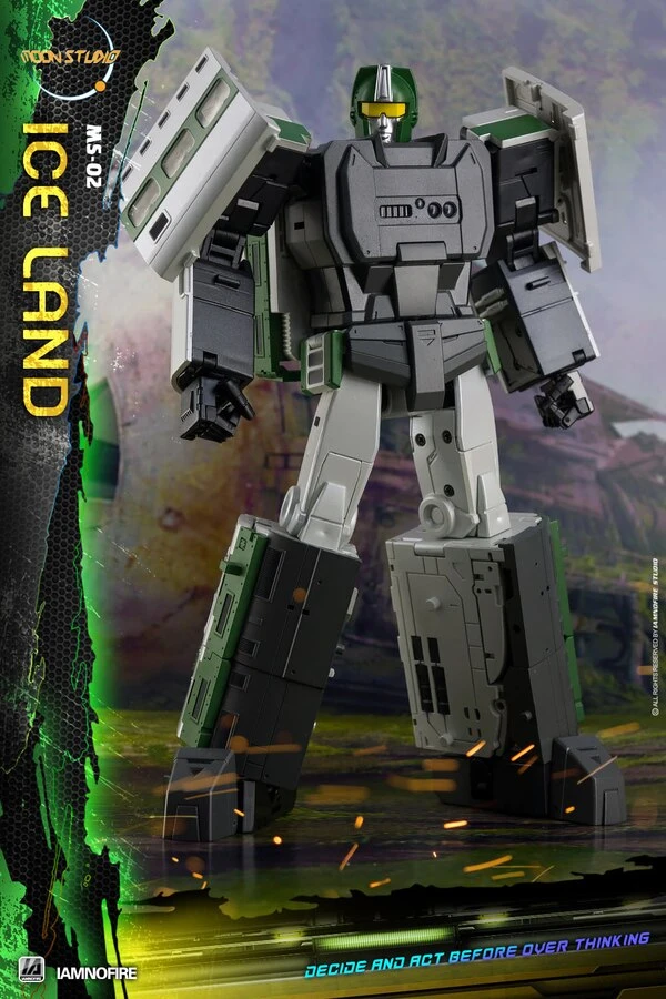 Moon Studio - MS02 Ice Land Transformers 3 Moon Studio - MS02 Ice Land Transformers