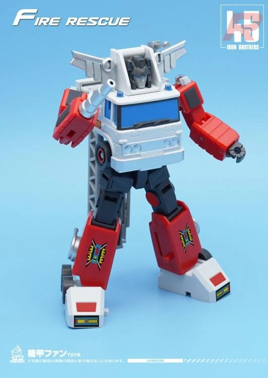 Transformers Mech Fans Toys - MF-45R Fire Rescue 5 Transformers Mech Fans Toys - MF-45R Fire Rescue