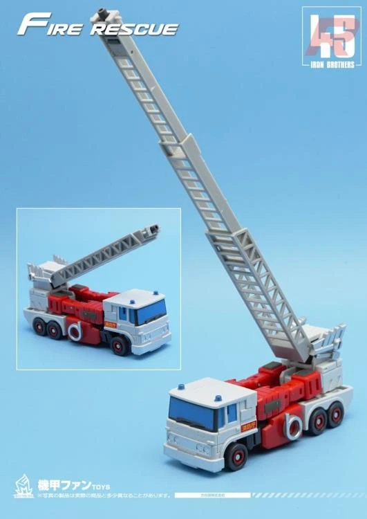 Transformers Mech Fans Toys - MF-45R Fire Rescue 8 Transformers Mech Fans Toys - MF-45R Fire Rescue