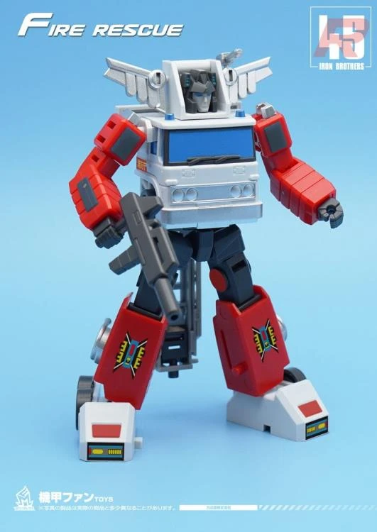 Transformers Mech Fans Toys - MF-45R Fire Rescue 7 Transformers Mech Fans Toys - MF-45R Fire Rescue
