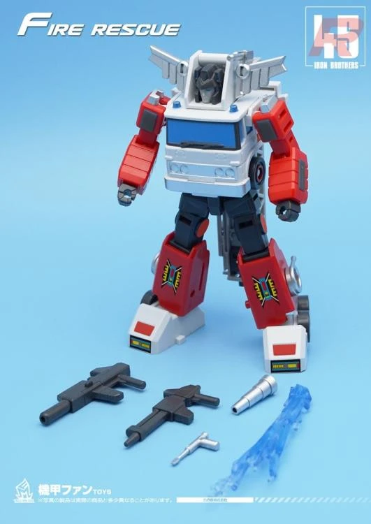 Transformers Mech Fans Toys - MF-45R Fire Rescue 10 Transformers Mech Fans Toys - MF-45R Fire Rescue