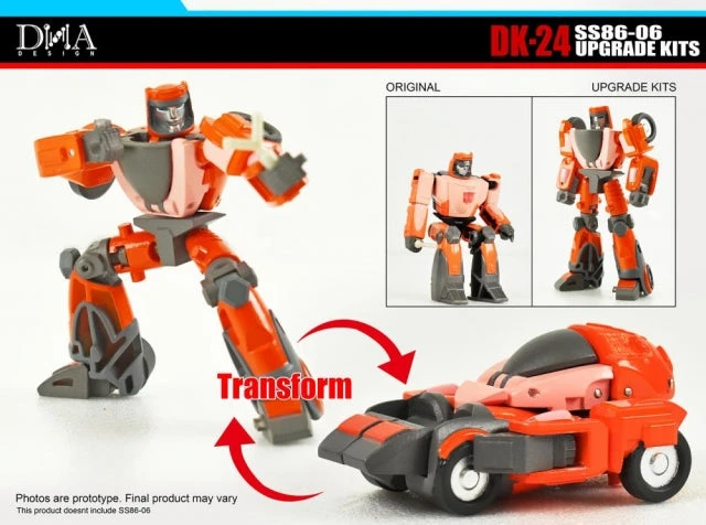 DNA Designs - DK-24 - Upgrade Kit For Transformers Studio Series 86-06 Grimlock & Wheelie 5 DNA Designs - DK-24 - Upgrade Kit For Transformers Studio Series 86-06 Grimlock & Wheelie