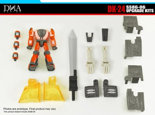 DNA Designs - DK-24 - Upgrade Kit For Transformers Studio Series 86-06 Grimlock & Wheelie 4 DNA Designs - DK-24 - Upgrade Kit For Transformers Studio Series 86-06 Grimlock & Wheelie