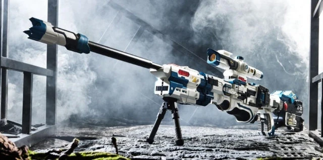 NBK K-SR02 King Of The Sniper Adjudicator Blue Version Transformers 4 NBK K-SR02 King Of The Sniper Adjudicator Blue Version Transformers