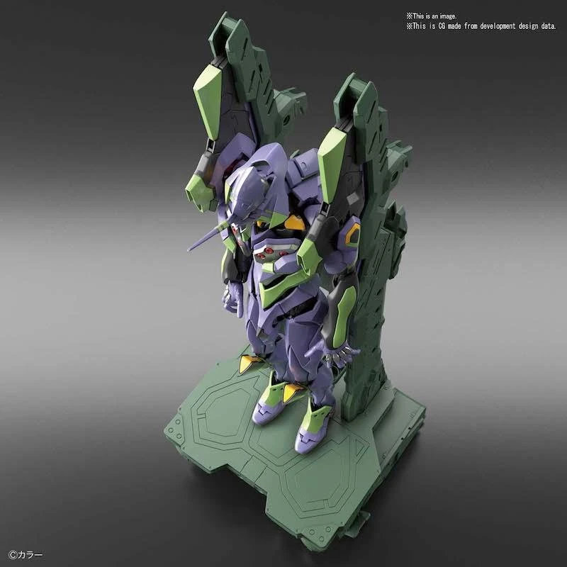 Bandai RG Evangelion - Evangelion EVA-01 Unit-01 DX W/ Platform Set