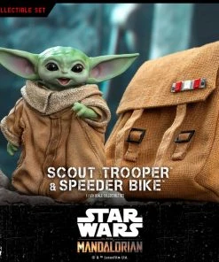 Hot Toys - The Mandalorian - Scout Trooper And Speeder Bike Movies / TV / Sports