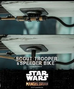 Hot Toys - The Mandalorian - Scout Trooper And Speeder Bike Movies / TV / Sports
