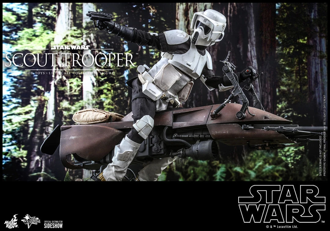 Hot Toys Movie Masterpiece - 1/6 Scale Scout Trooper (Star Wars Episode VI: Return Of The Jedi) 14 Hot Toys Movie Masterpiece - 1/6 Scale Scout Trooper (Star Wars Episode VI: Return Of The Jedi)