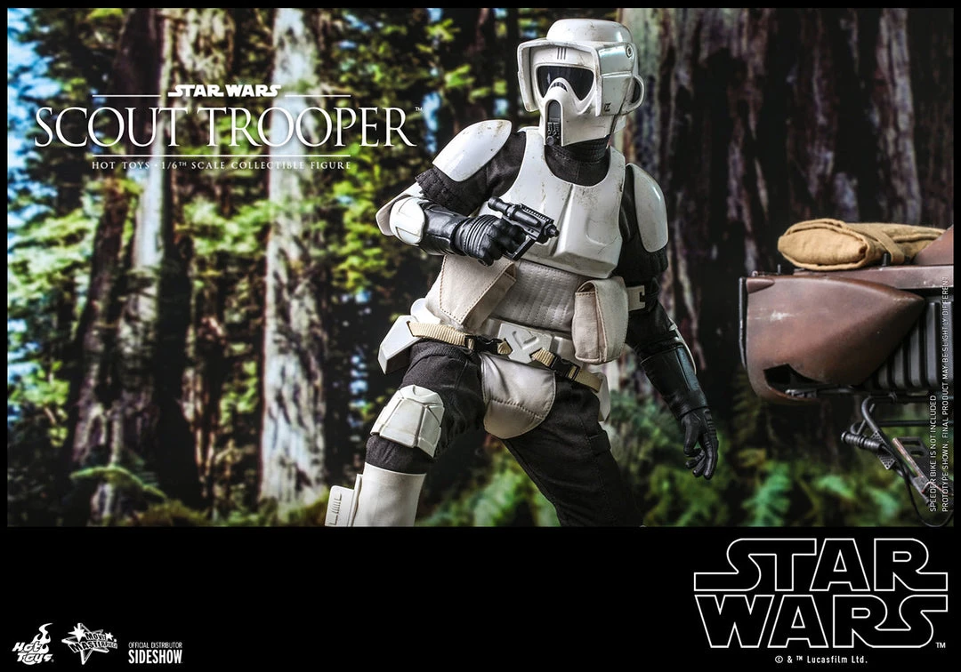 Hot Toys Movie Masterpiece - 1/6 Scale Scout Trooper (Star Wars Episode VI: Return Of The Jedi) 15 Hot Toys Movie Masterpiece - 1/6 Scale Scout Trooper (Star Wars Episode VI: Return Of The Jedi)