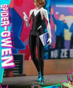 Comics Hot Toys Movie Masterpiece 1/6 Scale Figure - Spider-Gwen (Spider-Man: Into The Spider-Verse)