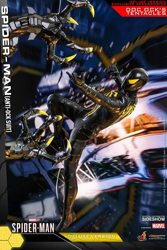 Hot Toys Video Game Masterpiece 1/6 Scale Figure - Spider-Man (Anti-Ock Suit) - Deluxe Version 8 Hot Toys Video Game Masterpiece 1/6 Scale Figure - Spider-Man (Anti-Ock Suit) - Deluxe Version