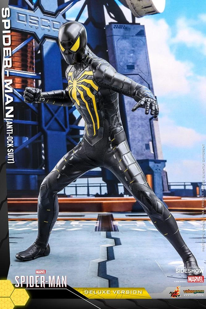 Hot Toys Video Game Masterpiece 1/6 Scale Figure - Spider-Man (Anti-Ock Suit) - Deluxe Version 6 Hot Toys Video Game Masterpiece 1/6 Scale Figure - Spider-Man (Anti-Ock Suit) - Deluxe Version