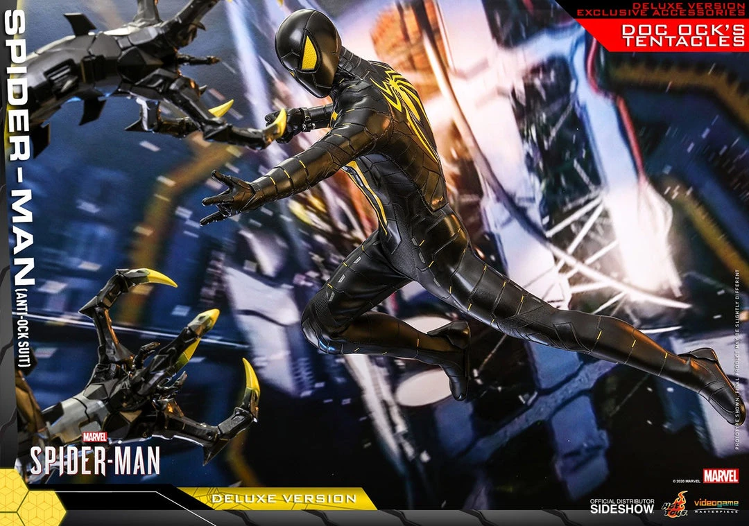 Hot Toys Video Game Masterpiece 1/6 Scale Figure - Spider-Man (Anti-Ock Suit) - Deluxe Version 12 Hot Toys Video Game Masterpiece 1/6 Scale Figure - Spider-Man (Anti-Ock Suit) - Deluxe Version