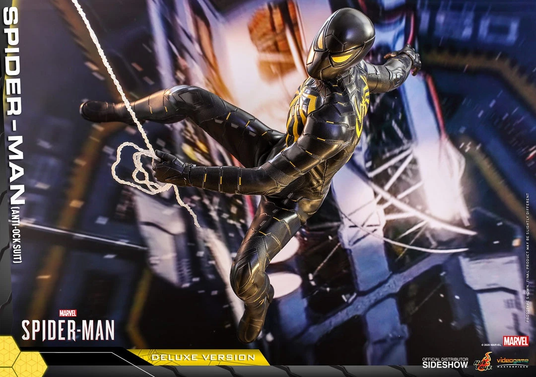 Hot Toys Video Game Masterpiece 1/6 Scale Figure - Spider-Man (Anti-Ock Suit) - Deluxe Version 14 Hot Toys Video Game Masterpiece 1/6 Scale Figure - Spider-Man (Anti-Ock Suit) - Deluxe Version