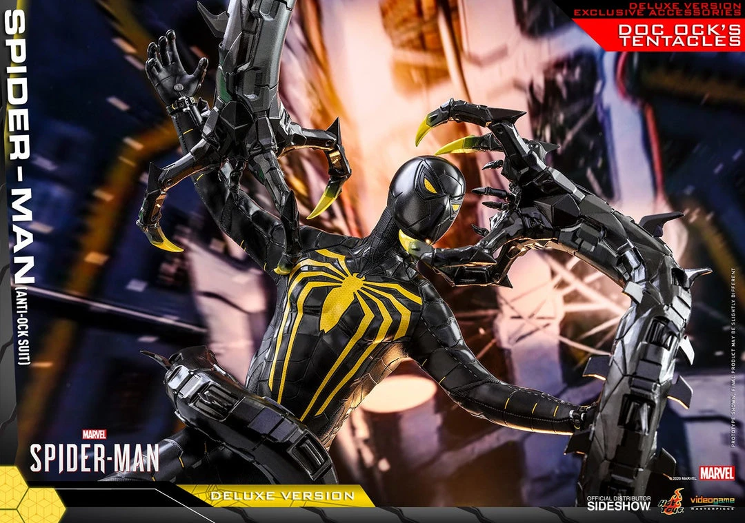 Hot Toys Video Game Masterpiece 1/6 Scale Figure - Spider-Man (Anti-Ock Suit) - Deluxe Version 15 Hot Toys Video Game Masterpiece 1/6 Scale Figure - Spider-Man (Anti-Ock Suit) - Deluxe Version