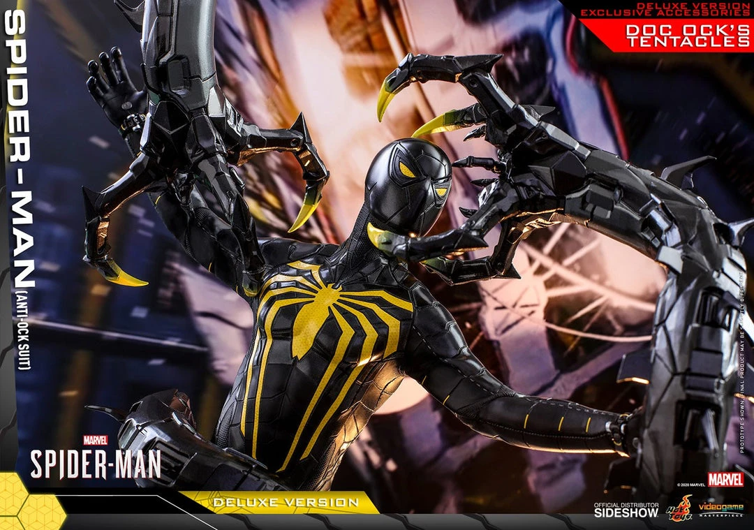 Hot Toys Video Game Masterpiece 1/6 Scale Figure - Spider-Man (Anti-Ock Suit) - Deluxe Version 13 Hot Toys Video Game Masterpiece 1/6 Scale Figure - Spider-Man (Anti-Ock Suit) - Deluxe Version