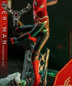 Hot Toys Movie Masterpiece 1/6 Scale Figure - Spider-Man (Integrated Suit) Deluxe Version - Spider-Man: No Way Home Pre-Orders
