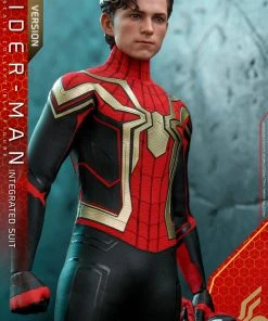 Hot Toys Movie Masterpiece 1/6 Scale Figure - Spider-Man (Integrated Suit) Deluxe Version - Spider-Man: No Way Home Pre-Orders