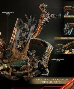 Hot Toys Movie Masterpiece 1/6 Scale Figure - Spider-Man (Integrated Suit) Deluxe Version - Spider-Man: No Way Home Pre-Orders