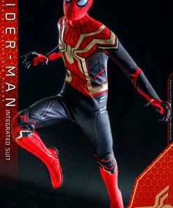 Pre-Orders Hot Toys Movie Masterpiece 1/6 Scale Figure - Spider-Man (Integrated Suit) - Spider-Man: No Way Home