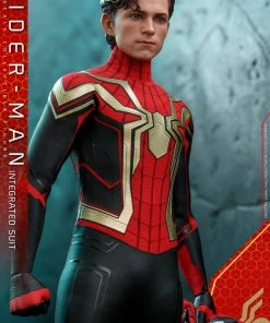 Pre-Orders Hot Toys Movie Masterpiece 1/6 Scale Figure - Spider-Man (Integrated Suit) - Spider-Man: No Way Home
