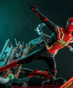 Pre-Orders Hot Toys Movie Masterpiece 1/6 Scale Figure - Spider-Man (Integrated Suit) - Spider-Man: No Way Home