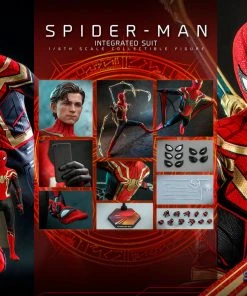 Pre-Orders Hot Toys Movie Masterpiece 1/6 Scale Figure - Spider-Man (Integrated Suit) - Spider-Man: No Way Home