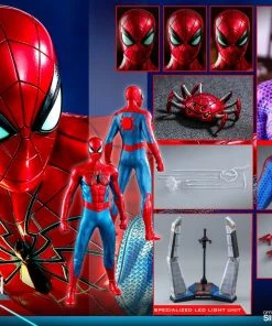 Comics Hot Toys - 1/6 Scale Figure - Spider-Man (Spider-Armor MK IV Suit)