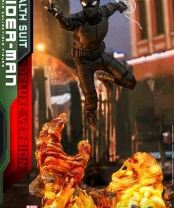 Hot Toys Movie Masterpiece 1/6 Scale Figure - Spider-Man (Stealth Suit) Deluxe Version