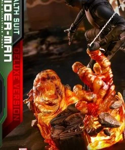 Hot Toys Movie Masterpiece 1/6 Scale Figure - Spider-Man (Stealth Suit) Deluxe Version