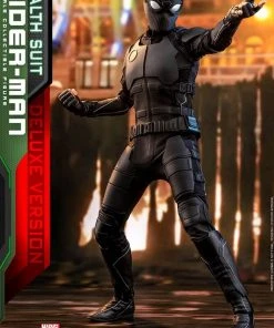 Hot Toys Movie Masterpiece 1/6 Scale Figure - Spider-Man (Stealth Suit) Deluxe Version