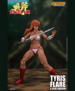 Storm Collectibles Golden Axe Tyris Flare & Blue Dragon 1/12 Action Figure Set New Arrivals