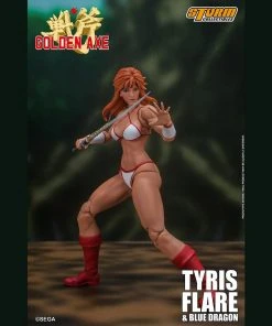 Storm Collectibles Golden Axe Tyris Flare & Blue Dragon 1/12 Action Figure Set New Arrivals