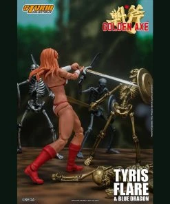 Storm Collectibles Golden Axe Tyris Flare & Blue Dragon 1/12 Action Figure Set New Arrivals
