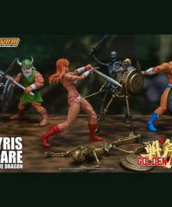 Storm Collectibles Golden Axe Tyris Flare & Blue Dragon 1/12 Action Figure Set New Arrivals