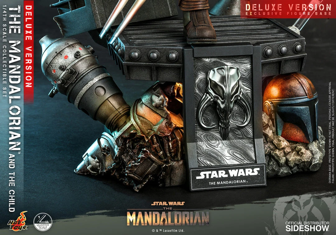 New Arrivals Hot Toys The Mandalorian™ And The Child / Grogu™ (Deluxe Version) - 1/4 Scale 12 New Arrivals Hot Toys The Mandalorian™ And The Child / Grogu™ (Deluxe Version) - 1/4 Scale