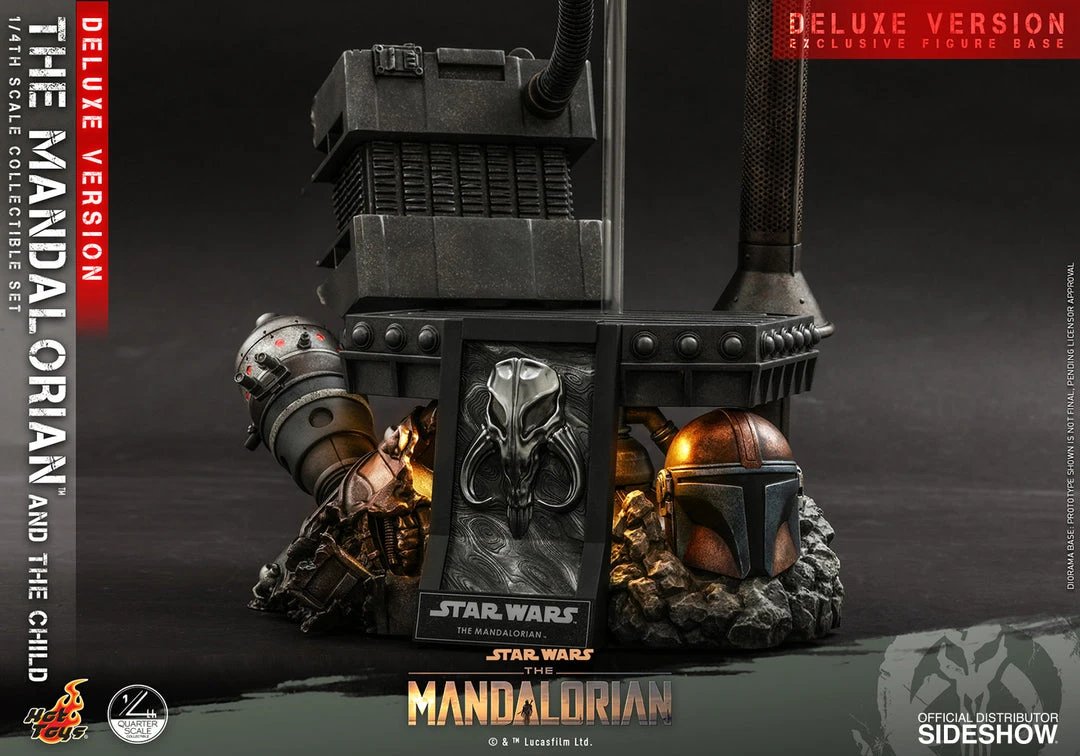 New Arrivals Hot Toys The Mandalorian™ And The Child / Grogu™ (Deluxe Version) - 1/4 Scale 6 New Arrivals Hot Toys The Mandalorian™ And The Child / Grogu™ (Deluxe Version) - 1/4 Scale