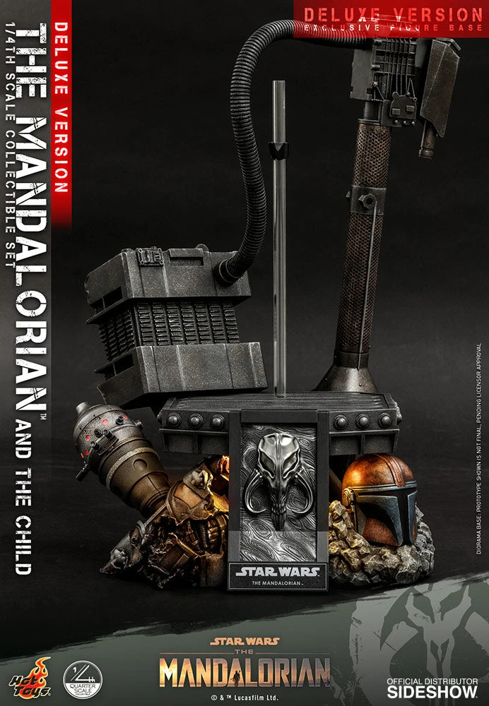 New Arrivals Hot Toys The Mandalorian™ And The Child / Grogu™ (Deluxe Version) - 1/4 Scale 24 New Arrivals Hot Toys The Mandalorian™ And The Child / Grogu™ (Deluxe Version) - 1/4 Scale
