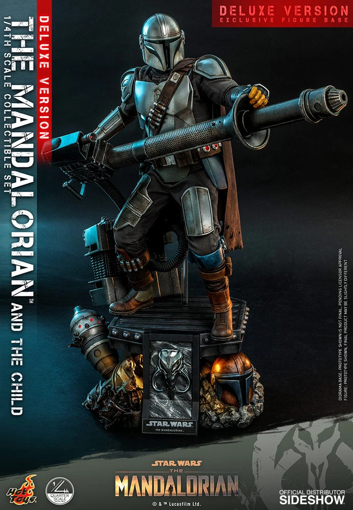 New Arrivals Hot Toys The Mandalorian™ And The Child / Grogu™ (Deluxe Version) - 1/4 Scale 4 New Arrivals Hot Toys The Mandalorian™ And The Child / Grogu™ (Deluxe Version) - 1/4 Scale